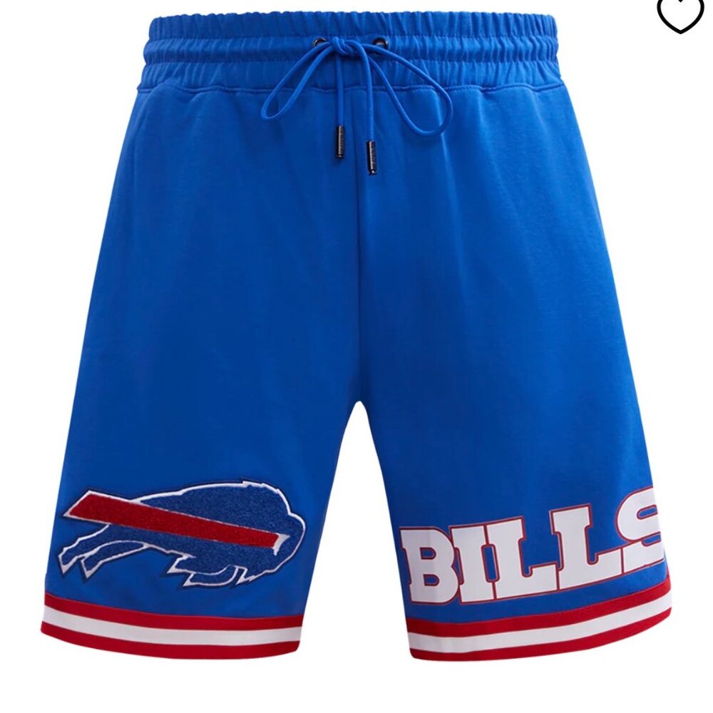 Pro Standard Buffalo Bills Shorts NFL Royal Blue Chenille Men's XL Sporty New